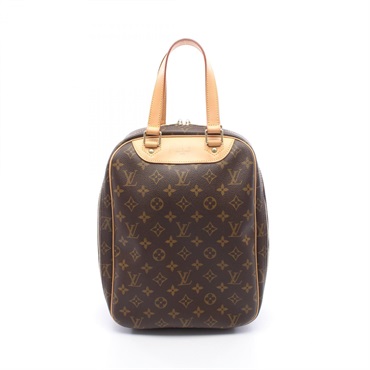 LOUIS VUITTON Excursion Handbag M41450 Monogram leather Brown Used Women