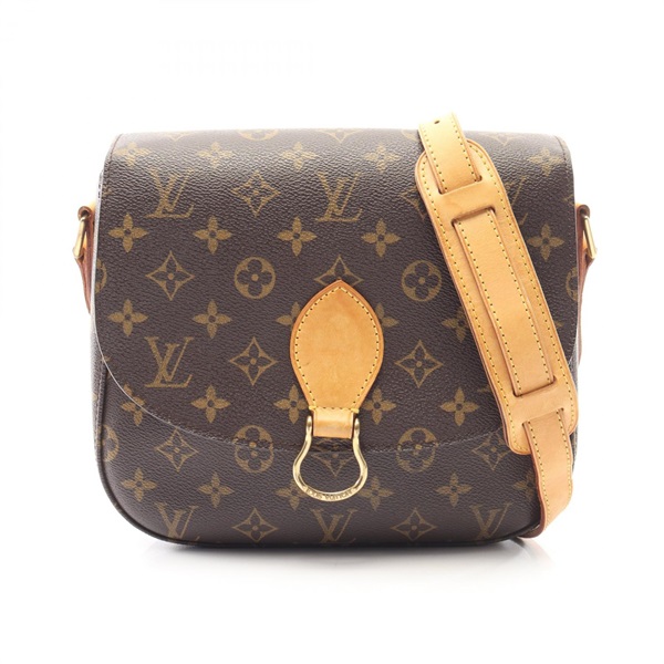LOUIS VUITTON Saint Cloud GM Shoulder Crossbody Bag M51242 Monogram Canvas Used