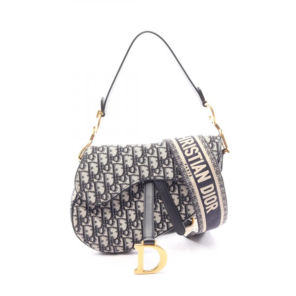 Christian Dior SADDLE Oblique shoulder Handbag M0446CTZQ-M928 canvas leather