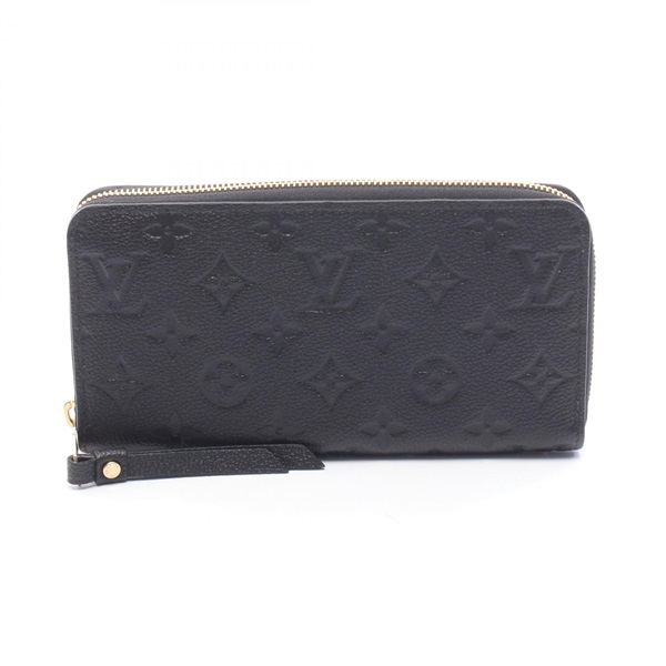 LOUIS VUITTON Zippy wallet Around long purse M61864 Monogram empreinte Noir LV