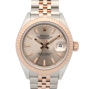 ROLEX Datejust Random Number Wrist Watch 279171 Auto 18KRG SS Used Women