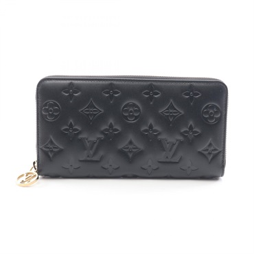 LOUIS VUITTON Zippy Wallet Coussin Monogram Around long wallet purse M81510 noir