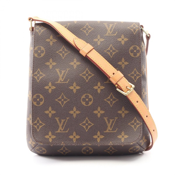 LOUIS VUITTON Musette Salsa Short Shoulder Bag M51258 Monogram canvas Brown Used