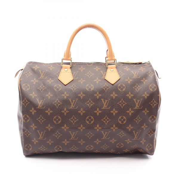 LOUIS VUITTON Speedy 35 Duffel Handbag M41524 Monogram canvas leather Used LV