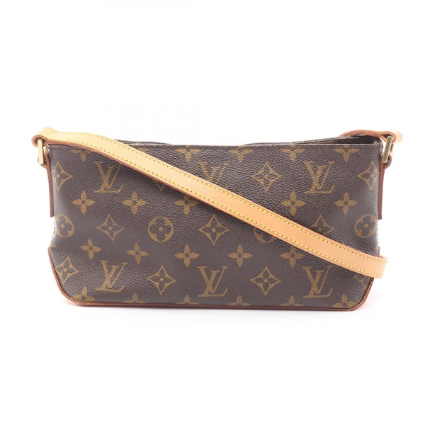 LOUIS VUITTON Trotter Shoulder Crossbody Bag M51240 Monogram canvas leather Used