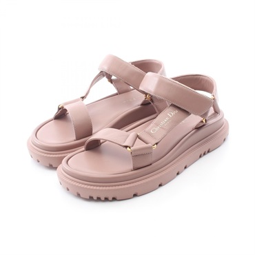 Dior DIORACT Shoes Sandals leather Pink Used Women size 35