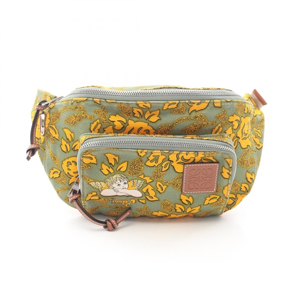 LOEWE PAULA'S IBIZA Anagram Belt Waist bum bag 330.54.W75 canvas Multicolor Used