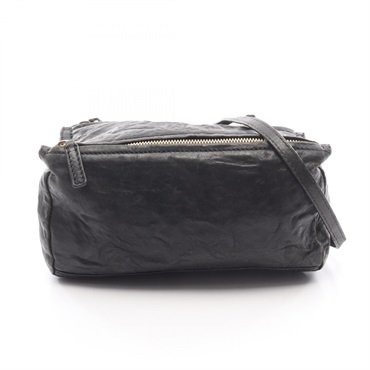 GIVENCHY Pandora Crossbody Shoulder Bag B00253514 leather Black Used Women