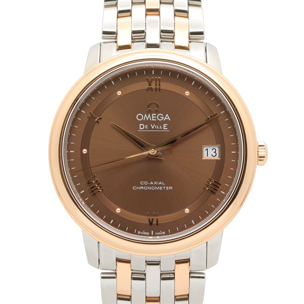 OMEGA De Ville Prestige Watch 424.20.37.20.13.001 Auto winding K18PG SS Used