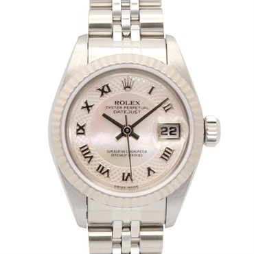 ROLEX Datejust U number Wrist Watch 69174NR Auto winding K18WG SS Used Women