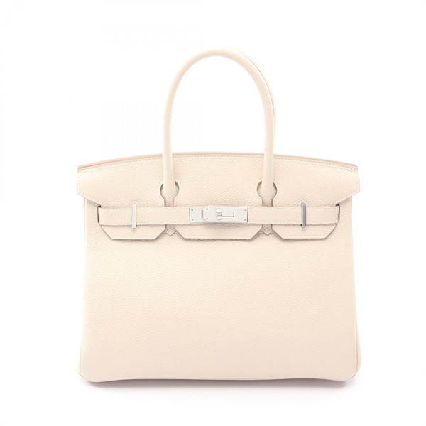 HERMES Birkin 30 Handbag K Togo leather craie Used Women SHW