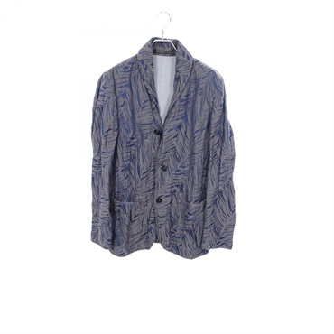 GIORGIO ARMANI All-over jacquard tailored jacket 1SGGG0MM Acetate Cotton #48