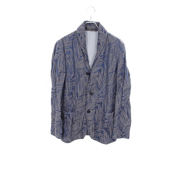 GIORGIO ARMANI All-over jacquard tailored jacket 1SGGG0MM Acetate Cotton #48