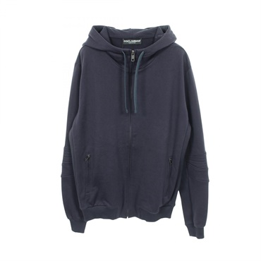 DOLCE & GABBANA Hoodie G9GC7T cotton Navy #48 Used mens