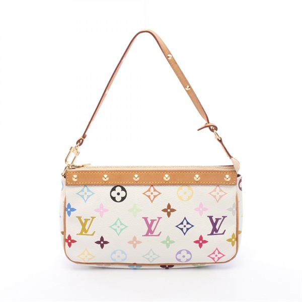 LOUIS VUITTON Pochette Accessoires Handbag pouch M92649 Monogram Multicolore LV