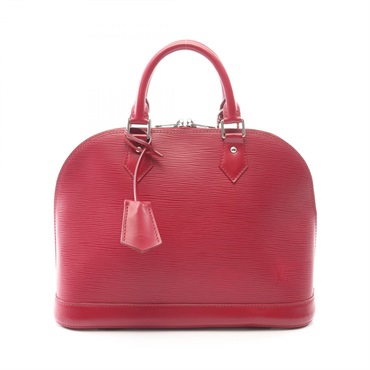 LOUIS VUITTON Alma PM Handbag M40490 Epi leather Pink Fuschia Used Women LV