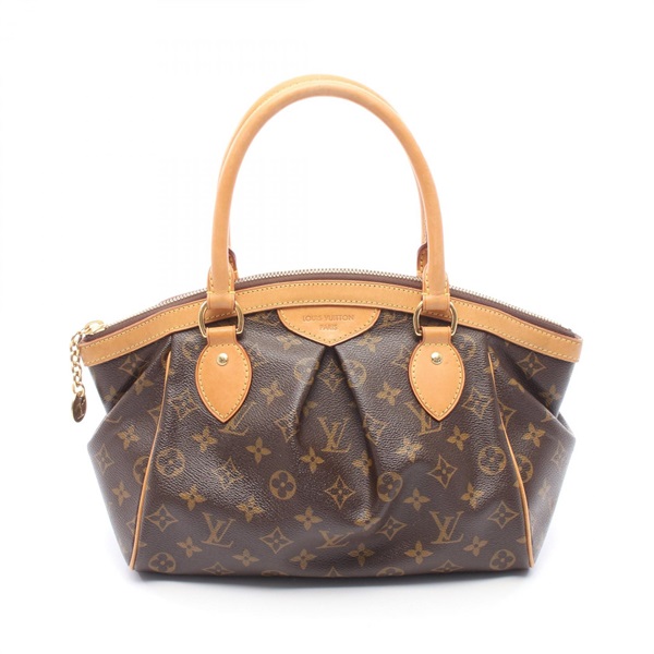 LOUIS VUITTON TTivoli PM Hand Tote Bag M40143 Monogram Canvas Brown Used Women