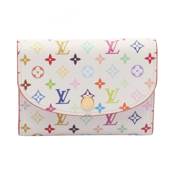 LOUIS VUITTON LV TM Porte monnaie Rosalie Coin Purse Case M13399 Monogram Multi