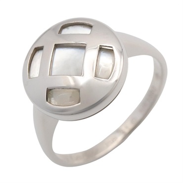 CARTIER Pasha SH Ring 18KWG White Gold Used unisex Us size 5.5 #51