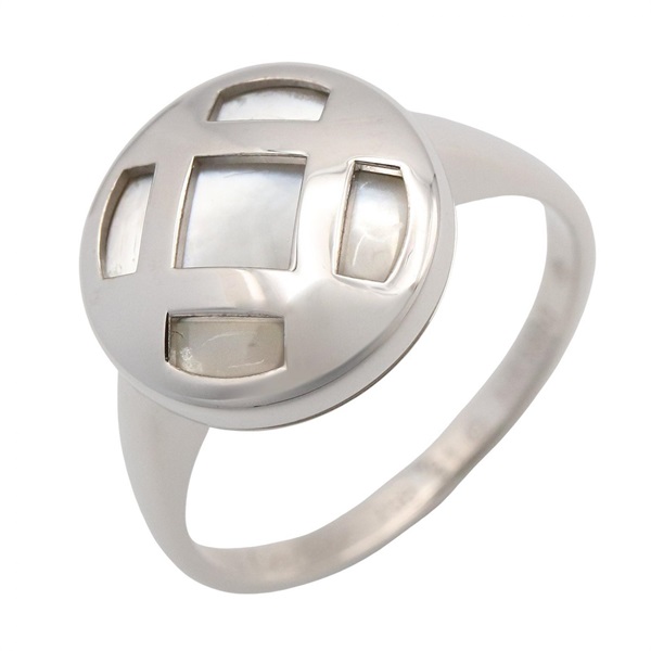 CARTIER Pasha SH Ring 18KWG White Gold Used unisex Us size 5.5 #51