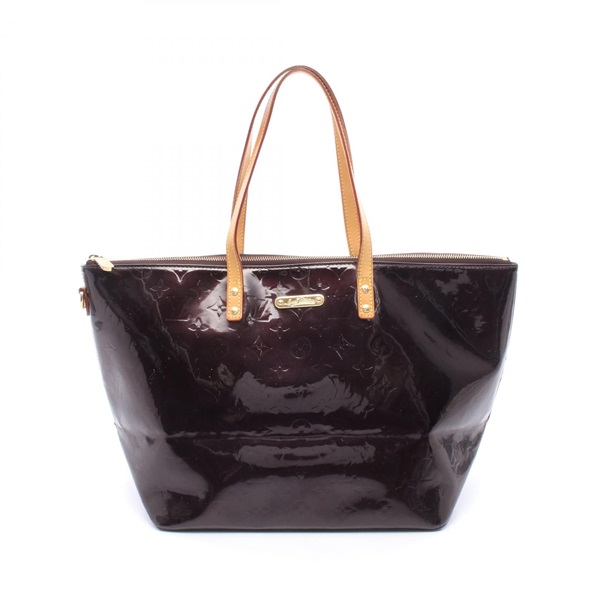 LOUIS VUITTON Bellevue GM Shoulder Tote Bag M93589 Vernis leather Amarrant Used