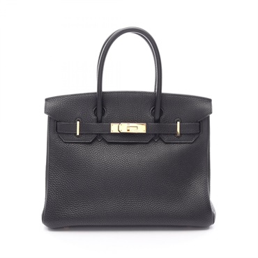 HERMES Birkin 30 Handbag Togo leather leather Black GHW Used Women G