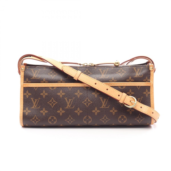 LOUIS VUITTON Popincourt Long Shoulder crossbody Bag M40008 Monogram leather