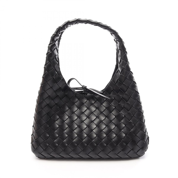 BOTTEGA VENETA Small Campana Handbag 854248V4SC01019 leather Black NEW Women