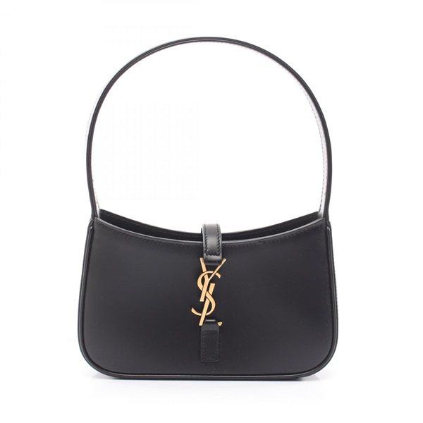SAINT LAURENT PARIS Mini Hobo LE 5 A 7 Handbag 7103182R20W1000 leather Black NEW