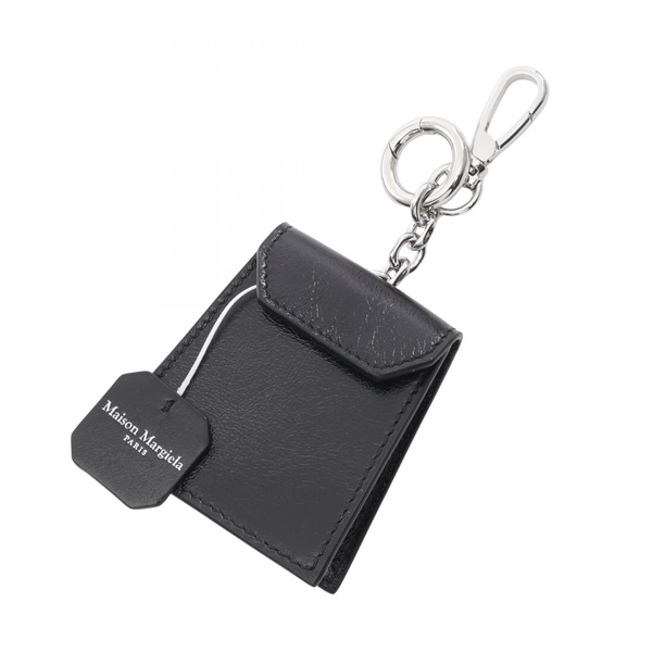 Maison Margiela 4-stitch tea bags key ring SA1VL0051P8831T8013 leather metal NEW