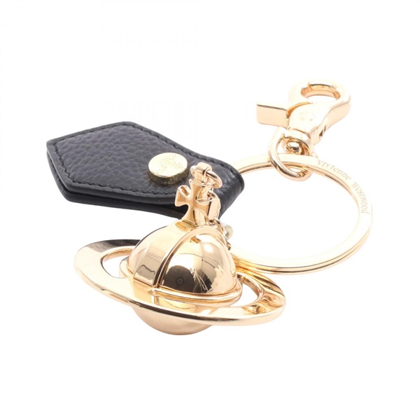 Vivienne Westwood Orb key ring 8203011KUOM0014N403 leather GP NEW unisex