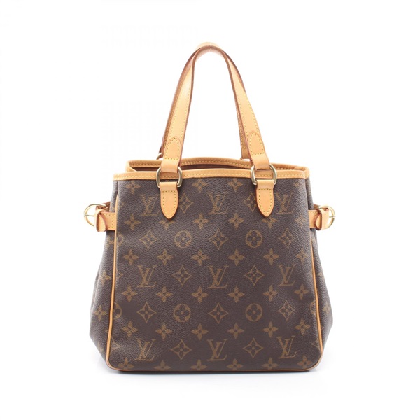 LOUIS VUITTON Batignolles Tote Handbag M51156 Monogram canvas leather Used LV