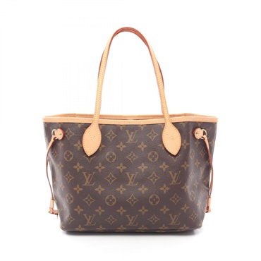 LOUIS VUITTON Neverfull PM Tote Handbag M40155 Monogram canvas leather Used LV