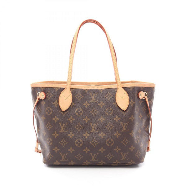 LOUIS VUITTON Neverfull PM Tote Handbag M40155 Monogram canvas leather Used LV