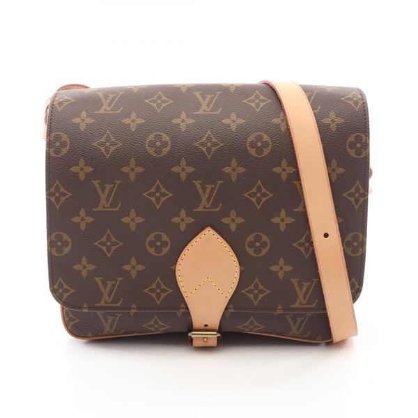 LOUIS VUITTON Cartouchiere GM Shoulder Crossbody Bag M51253 Monogram canvas Used