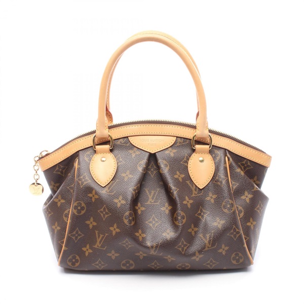LOUIS VUITTON Tivoli PM Handbag M40143 Monogram PVC coated canvas leather Used