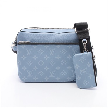 LOUIS VUITTON Trio Messenger Shoulder Crossbody Bag M14069 Taigarama leather LV