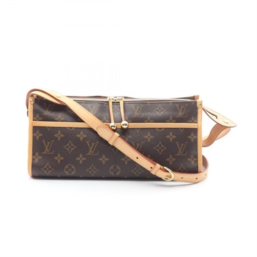 LOUIS VUITTON Popincourt Long Shoulder Crossbody Bag M40008 Monogram canvas Used