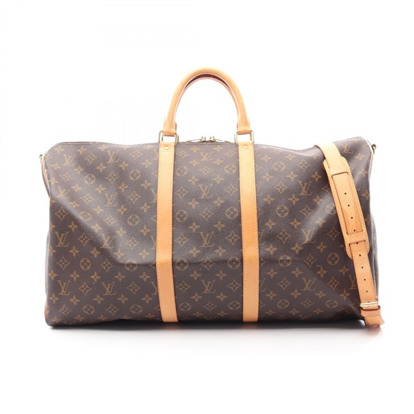 LOUIS VUITTON Keepall Bandouliere 55 Dufeel Shoulder Bag M41414 Monogram Used LV