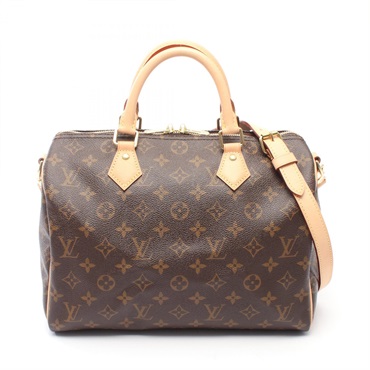 LOUIS VUITTON Speedy 30 Shoulder Handbag M41108 Monogram canvas leather Used LV