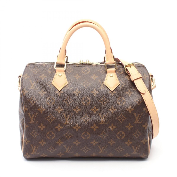 LOUIS VUITTON Speedy 30 Shoulder Handbag M41108 Monogram canvas leather Used LV