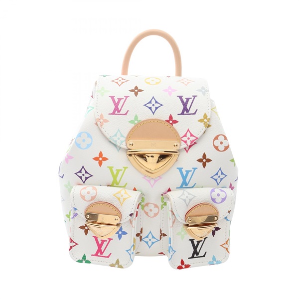 LOUIS VUITTON LV TM Venice Rucksack Backpack M13081 Monogram Multicolore white