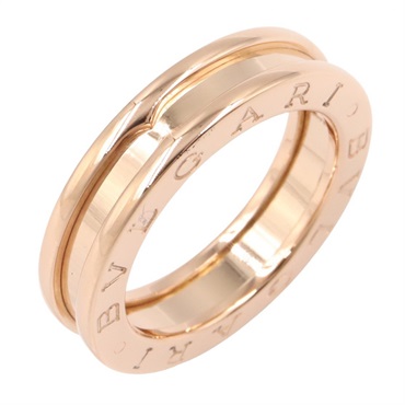 BVLGARI B-zero1 Ring 1 band 18KPG Pink Rose Gold Used women US size 6 #52