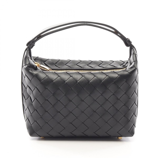 BOTTEGA VENETA Mini Wallace Intrecciato Handbag 754443V3IV18425 leather BK NEW