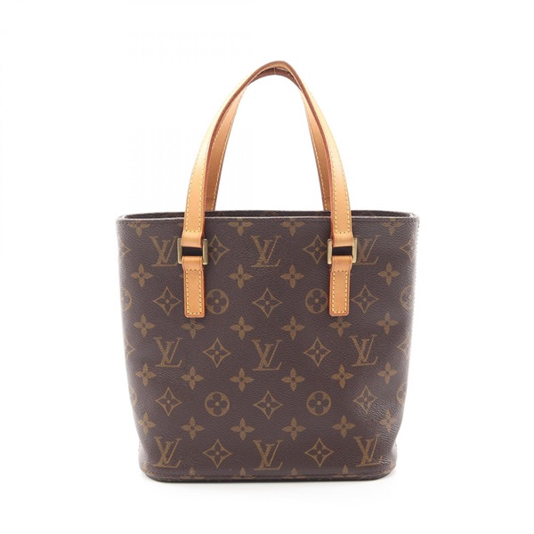 LOUIS VUITTON VavinPM Tote Handbag M51172 Monogram canvas leather Brown Used LV