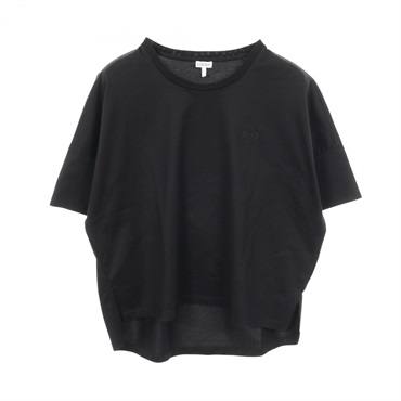 LOEWE Anagram Oversized T-shirt S359341XA4 cotton Black #XS Used Women