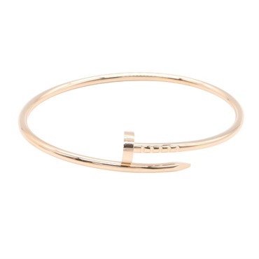 CARTIER Juste un Clou Bracelet Small 18KPG Pink Rose Gold Used Women #15