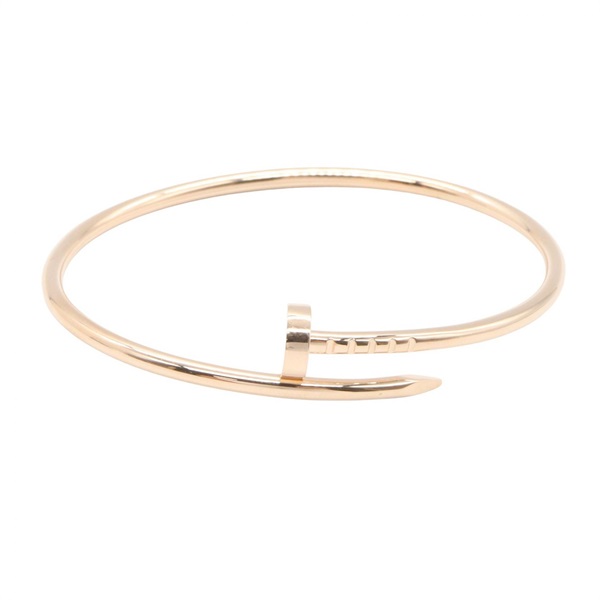 CARTIER Juste un Clou Bracelet Small 18KPG Pink Rose Gold Used Women #15