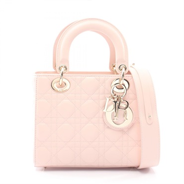 Christian Dior LADY DIOR MY ABCDIOR 2WAY Handbag M0538ONGEM413 leather Pink NEW