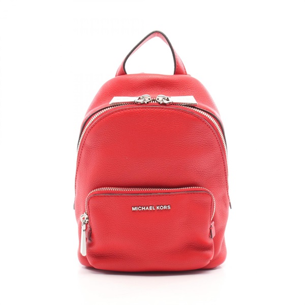 Michael Kors Rucksack Backpack 30S8SWGB1L leather Red SHW Used Women